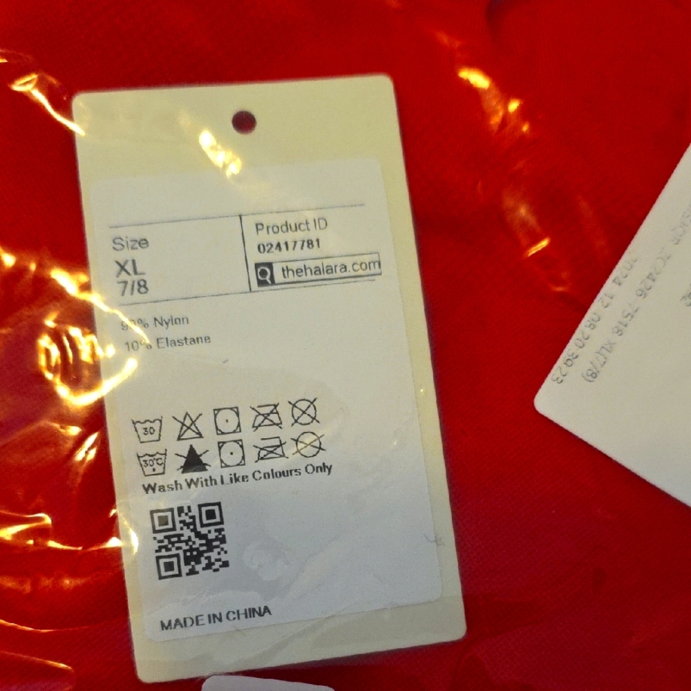 Halara NWT Red XL Butt Cinching Tummy Contol Leggings